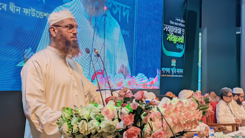 শাপলার চেতনা আগামীর বাংলাদেশের মাইলফলক : মাওলানা মামুনুল হক