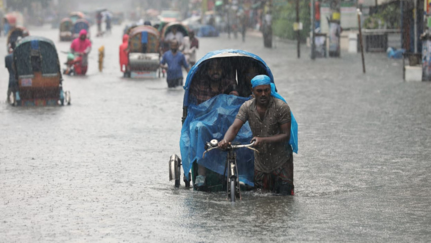 সাগরে লঘুচাপ : বৃষ্টি থাকতে পারে আরও এক সপ্তাহ