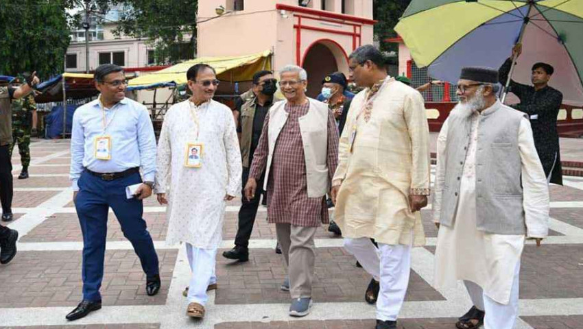 নিজেরা বিভক্ত হলে জাতি হিসেবে আমরা ব্যর্থ হয়ে যাব: প্রধান উপদেষ্টা