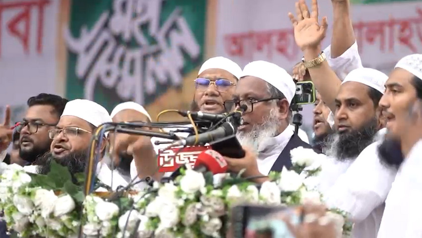 কেউ সাহাবায়ে কেরামের অসম্মান করলে, তাকে ভোট দেওয়া জায়েজ নেই : মুফতী মনির কাসেমী