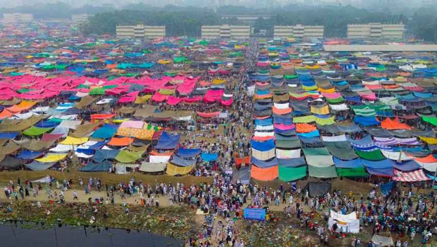 দোয়ার মাধ্যমে শেষ হলো টঙ্গীর পাঁচ দিনব্যাপী জোড় ইজতেমা
